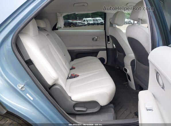 KM8KNDAF7NU103805 2022 HYUNDAI IONIQ 5 Blue Vista de la etiqueta del VIN