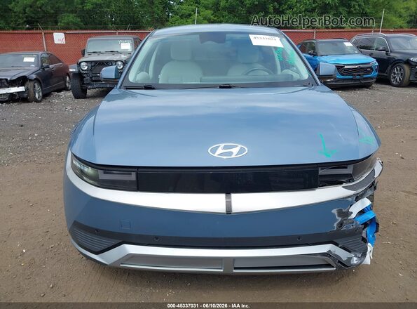 KM8KNDAF7NU103805 2022 HYUNDAI IONIQ 5 Blue Vista del cuadro de instrumentos