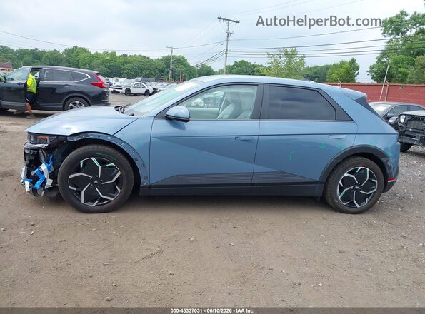 KM8KNDAF7NU103805 2022 HYUNDAI IONIQ 5 Blue Vista interior de 360 grados