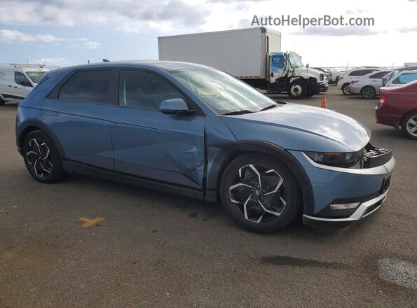 KM8KNDAF8PU173252 2023 HYUNDAI IONIQ Blue Front right