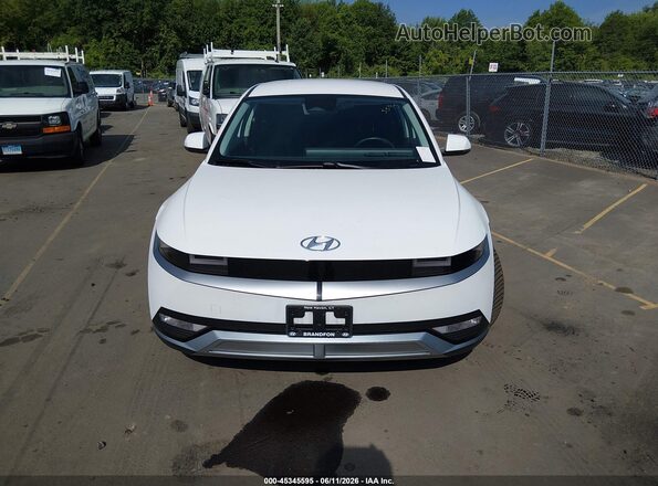 KM8KNDAF9PU181957 2023 HYUNDAI IONIQ 5 White Vista del cuadro de instrumentos