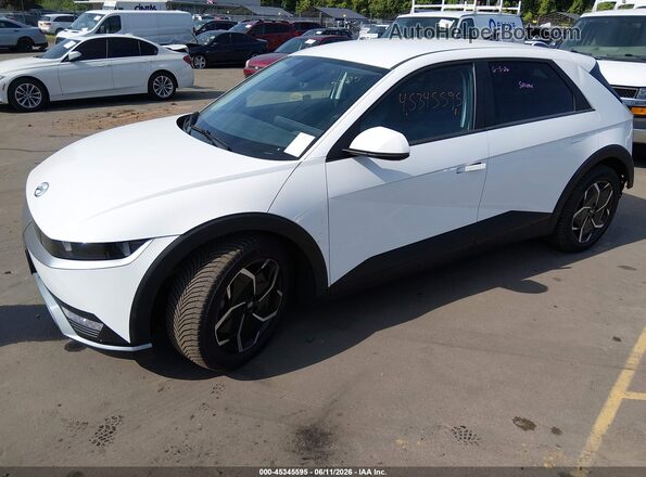 KM8KNDAF9PU181957 2023 HYUNDAI IONIQ 5 White Vista tres cuartos delantera izquierda