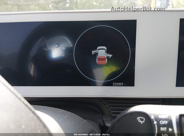 KM8KNDAF9PU181957 2023 HYUNDAI IONIQ 5 White Vista de los asientos traseros