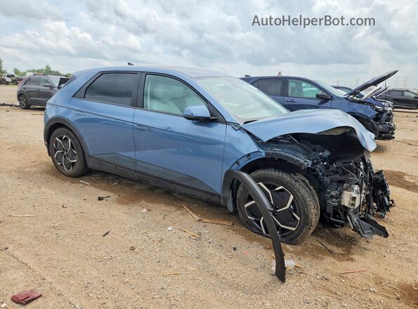 KM8KNDAFXNU112417 2022 HYUNDAI IONIQ Blue Front right