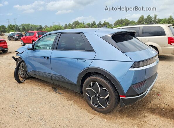 KM8KNDAFXNU112417 2022 HYUNDAI IONIQ Blue Rear left