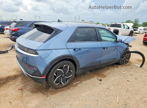 KM8KNDAFXNU112417 2022 HYUNDAI IONIQ Blue Rear right