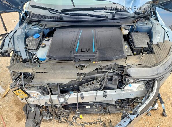 KM8KNDAFXNU112417 2022 HYUNDAI IONIQ Blue Rear interior view