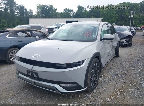 KM8KNDDF2RU245688 2024 HYUNDAI IONIQ 5 Gray Առջևի ձախ երեք քառորդ տեսարան