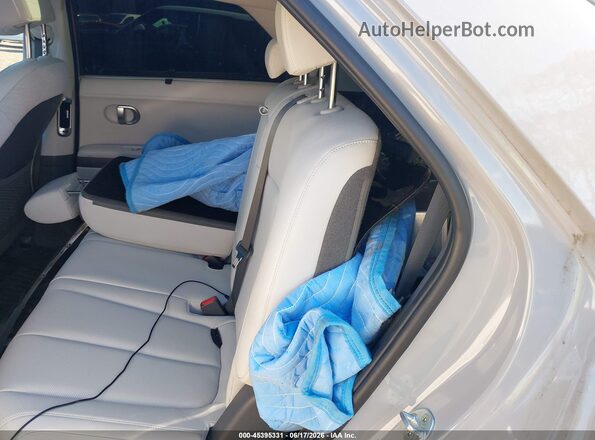 KM8KRDAF5NU100681 2022 HYUNDAI IONIQ 5 Gray Widok naklejki z numerem VIN