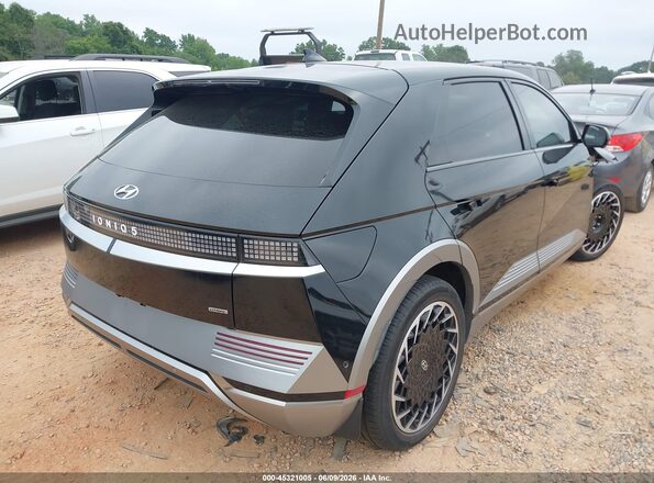 KM8KRDAF6PU218192 2023 HYUNDAI IONIQ 5 Black Հետևի աջ