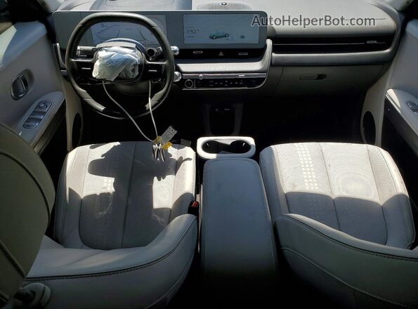 KM8KRDAF7PU136584 2023 HYUNDAI IONIQ Gray წინა პანელის ხედი