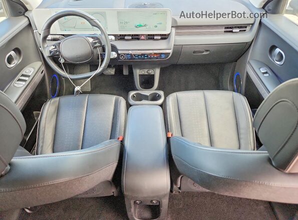 KM8KRDAF9PU197290 2023 HYUNDAI IONIQ Gray Вид панелі приладів