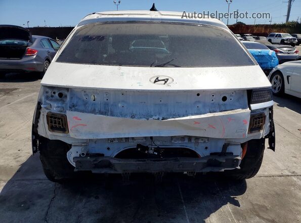 KM8KRDAFXNU101700 2022 HYUNDAI IONIQ White Widok z tyłu