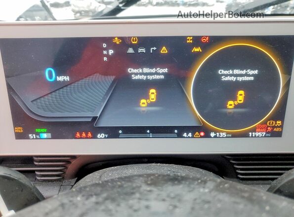 KM8KRDDF5RU284523 2024 HYUNDAI IONIQ White Vista del cuadro de instrumentos