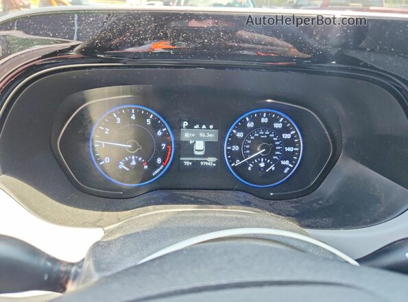 KM8R14HE2MU208242 2021 HYUNDAI PALISADE Black Vista del cuadro de instrumentos