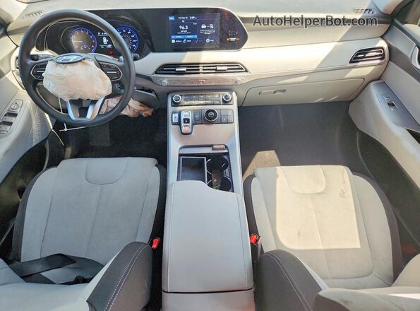 KM8R14HE2MU208242 2021 HYUNDAI PALISADE Black Vista del salpicadero