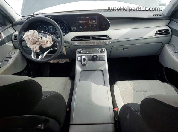 KM8R14HE3LU110867 2020 HYUNDAI PALISADE Gray Widok deski rozdzielczej