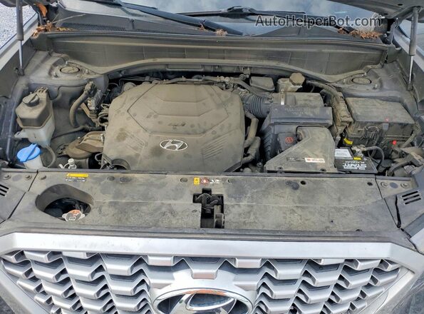KM8R14HE3LU110867 2020 HYUNDAI PALISADE Gray Widok wnętrza z tyłu