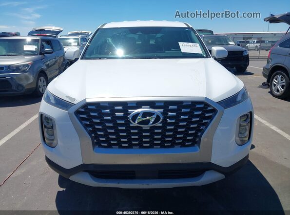 KM8R14HE7LU094446 2020 HYUNDAI PALISADE White Vista del cuadro de instrumentos