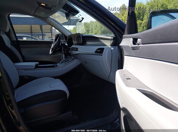 KM8R1DHE2MU213151 2021 HYUNDAI PALISADE Black Вид салону спереду