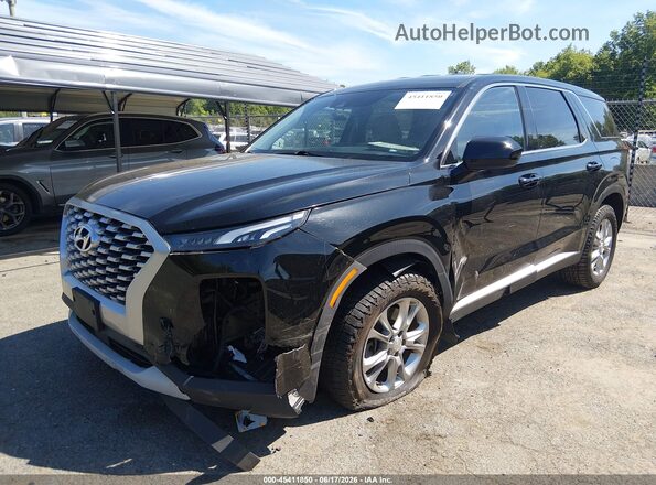 KM8R1DHE2MU213151 2021 HYUNDAI PALISADE Black Передня ліва чверть