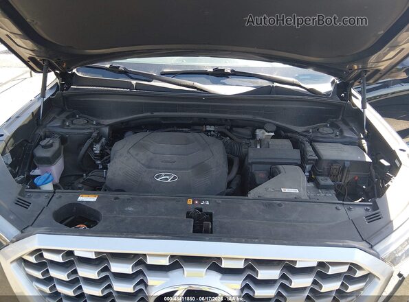 KM8R1DHE2MU213151 2021 HYUNDAI PALISADE Black Вид ззаду