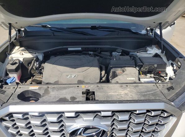 KM8R1DHE2MU295009 2021 HYUNDAI PALISADE White Widok komory silnika