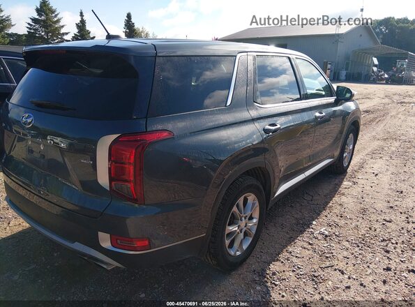 KM8R1DHE2NU453902 2022 HYUNDAI PALISADE Gray Задня права чверть