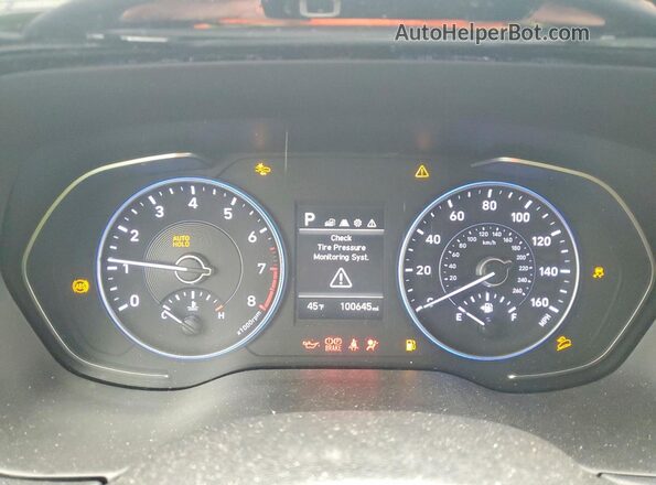 KM8R1DHE3LU072900 2020 HYUNDAI PALISADE Black ხელსაწყოთა პანელის ხედი
