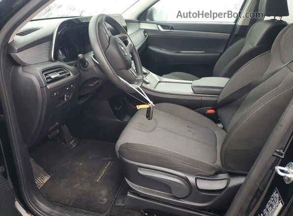 KM8R1DHE3LU072900 2020 HYUNDAI PALISADE Black წინა სალონის ხედი