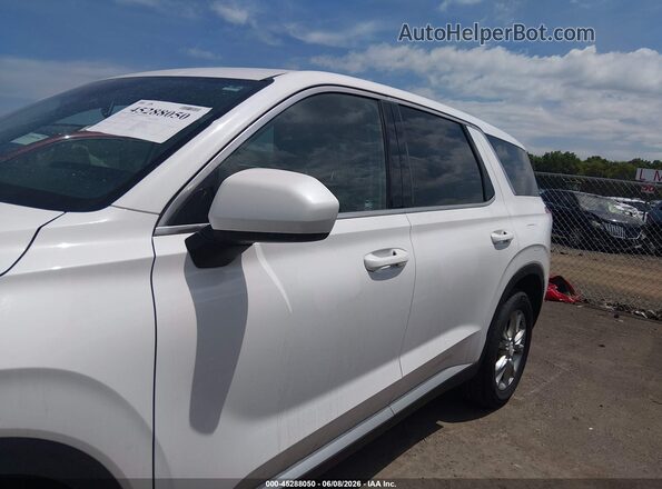 KM8R1DHE8LU051735 2020 HYUNDAI PALISADE White Սալոնի 360 աստիճան տեսք
