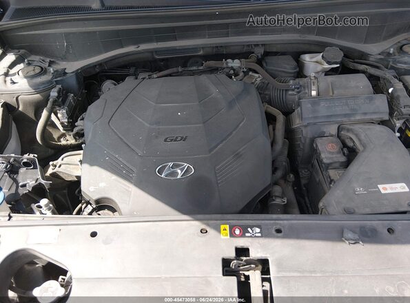 KM8R24HE0LU154239 2020 HYUNDAI PALISADE Black Հետևի տեսք