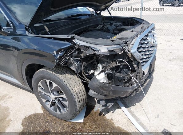 KM8R24HE0LU154239 2020 HYUNDAI PALISADE Black Դիմացի տեսք