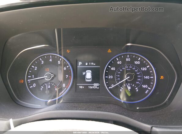 KM8R24HE0LU154239 2020 HYUNDAI PALISADE Black Հետևի նստատեղերի տեսք