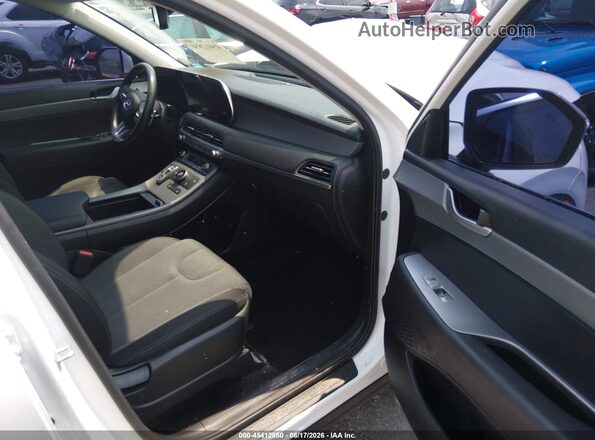 KM8R24HE0MU191132 2021 HYUNDAI PALISADE White Widok wnętrza z przodu