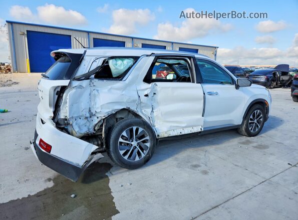 KM8R24HE2MU191486 2021 HYUNDAI PALISADE Белый Задняя правая четверть