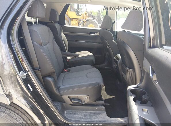 KM8R24HE3NU392220 2022 HYUNDAI PALISADE Black Widok naklejki z numerem VIN