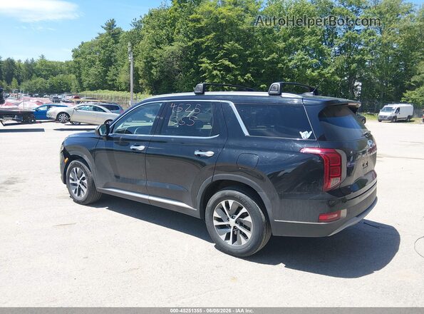 KM8R24HE3NU392220 2022 HYUNDAI PALISADE Black Tył lewy