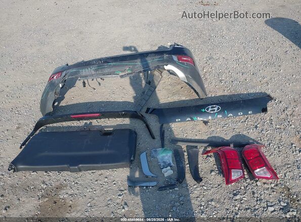 KM8R24HE9LU163005 2020 HYUNDAI PALISADE Black Սարքավորումների վահանակի տեսք