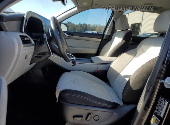 KM8R24HEXLU104755 2020 HYUNDAI PALISADE Black Widok wnętrza z przodu