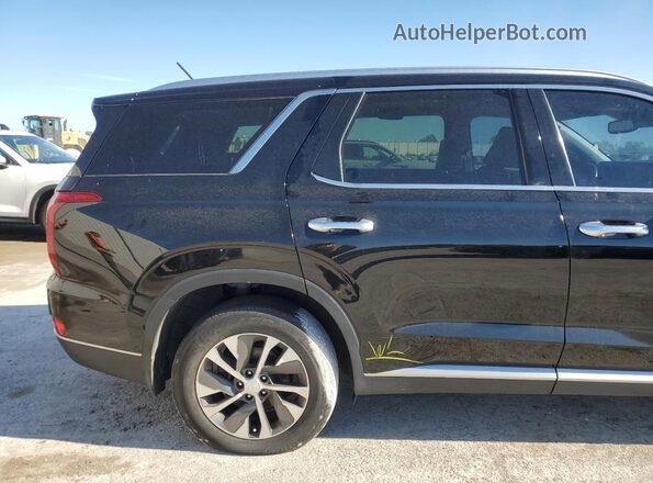 KM8R24HEXLU104755 2020 HYUNDAI PALISADE Black Widok naklejki z numerem VIN