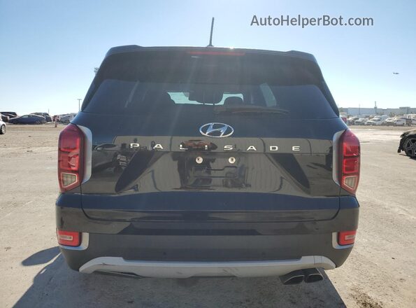 KM8R24HEXLU104755 2020 HYUNDAI PALISADE Black Widok z tyłu