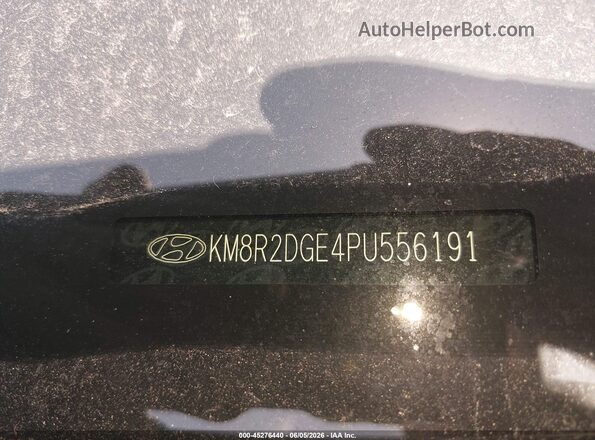 KM8R2DGE4PU556191 2023 HYUNDAI PALISADE Silver 