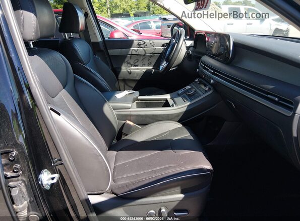 KM8R2DGE4SU864373 2025 HYUNDAI PALISADE Черный Вид салона спереди