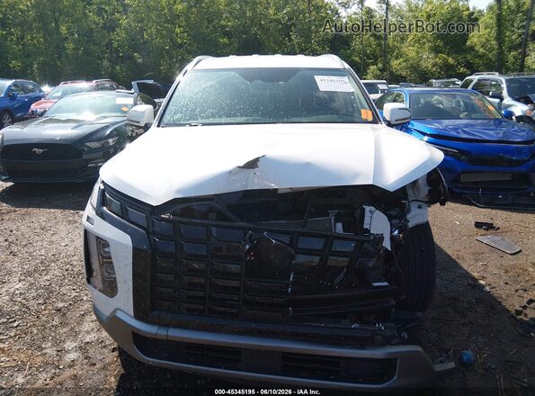 KM8R2DGE6SU874189 2025 HYUNDAI PALISADE White Սարքավորումների վահանակի տեսք