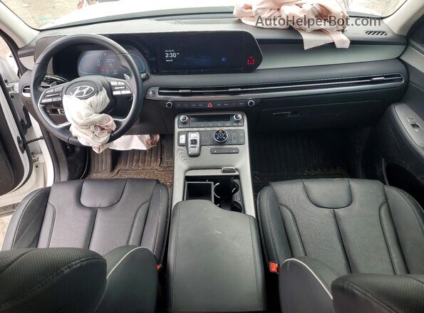 KM8R2DGE7RU788447 2024 HYUNDAI PALISADE White Вид панелі приладів
