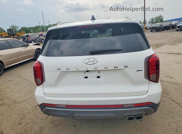 KM8R2DGE7RU788447 2024 HYUNDAI PALISADE White Вид ззаду