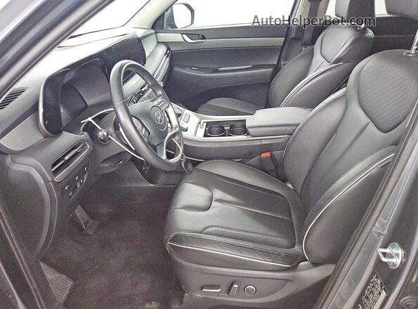 KM8R2DGE7SU889980 2025 HYUNDAI PALISADE Charcoal Вид салону спереду