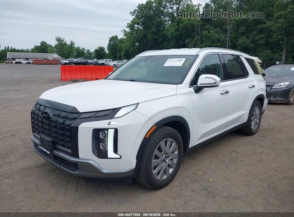 KM8R2DGE9SU828517 2025 HYUNDAI PALISADE Белый Передняя левая четверть