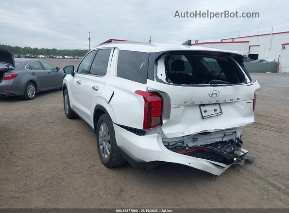 KM8R2DGE9SU828517 2025 HYUNDAI PALISADE Белый Задняя левая четверть